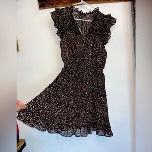 Black Mesh Floral Dress (Dress Forum)